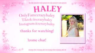 haleycrazy thumbnail